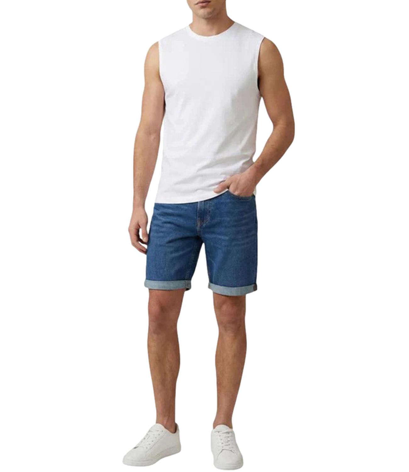 Bermuda jeans Calvin Klein LV04RF922G Uomo - Asa Hampton