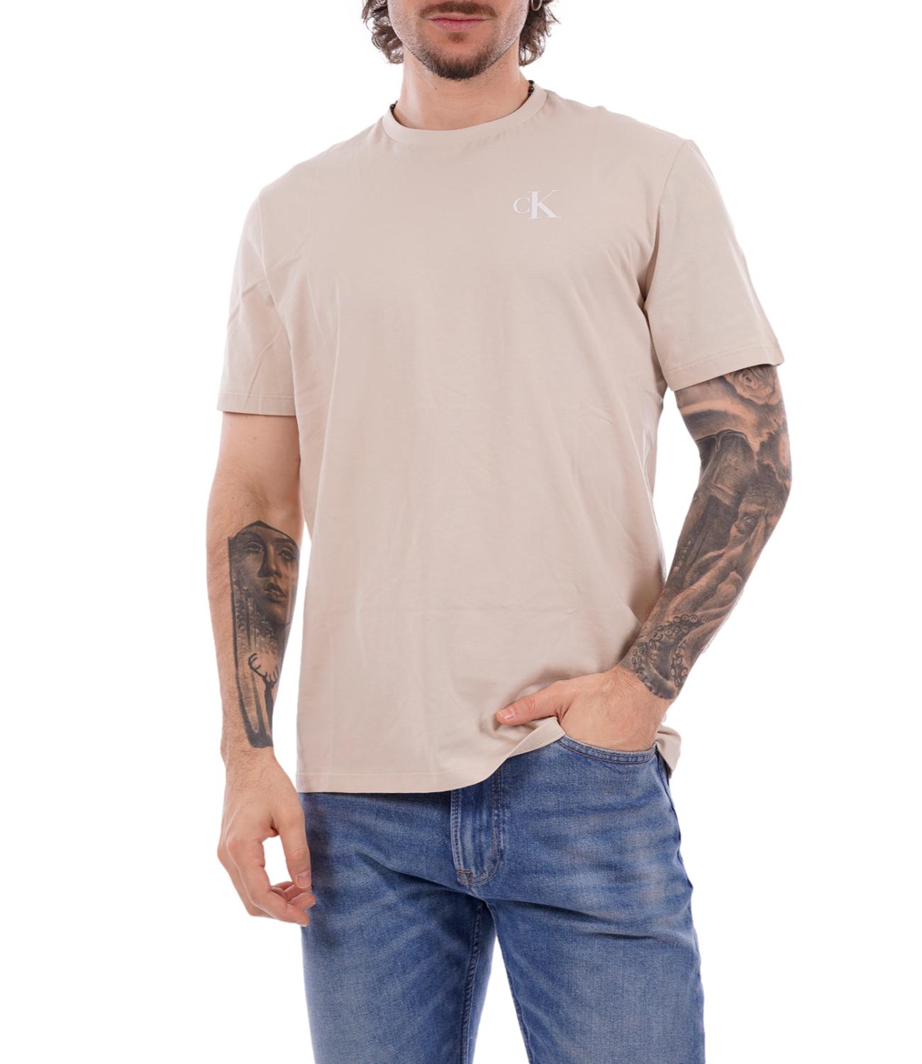 T-Shirt Calvin Klein LV14RF852G Uomo - 2jx Oatmeal