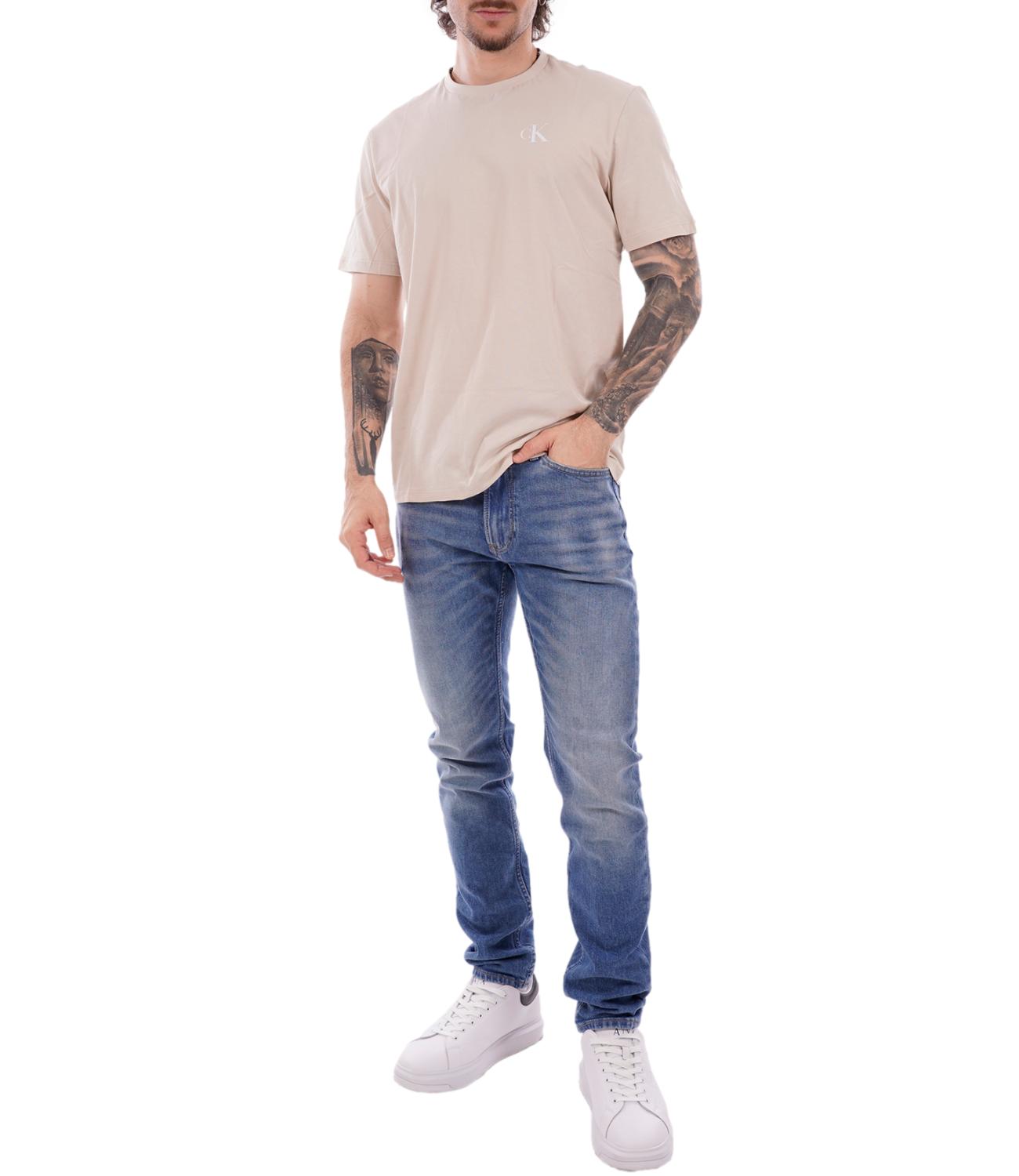 T-Shirt Calvin Klein LV14RF852G Uomo - 2jx Oatmeal