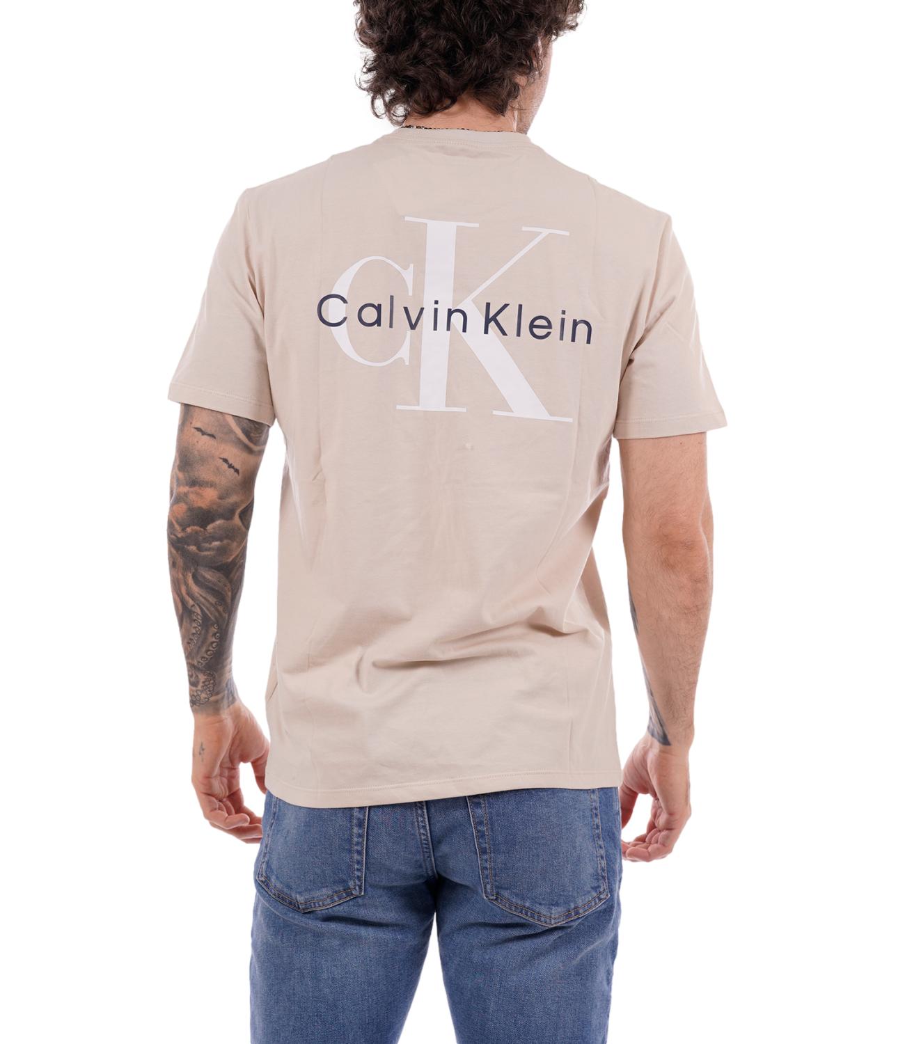 T-Shirt Calvin Klein LV14RF852G Uomo - 2jx Oatmeal