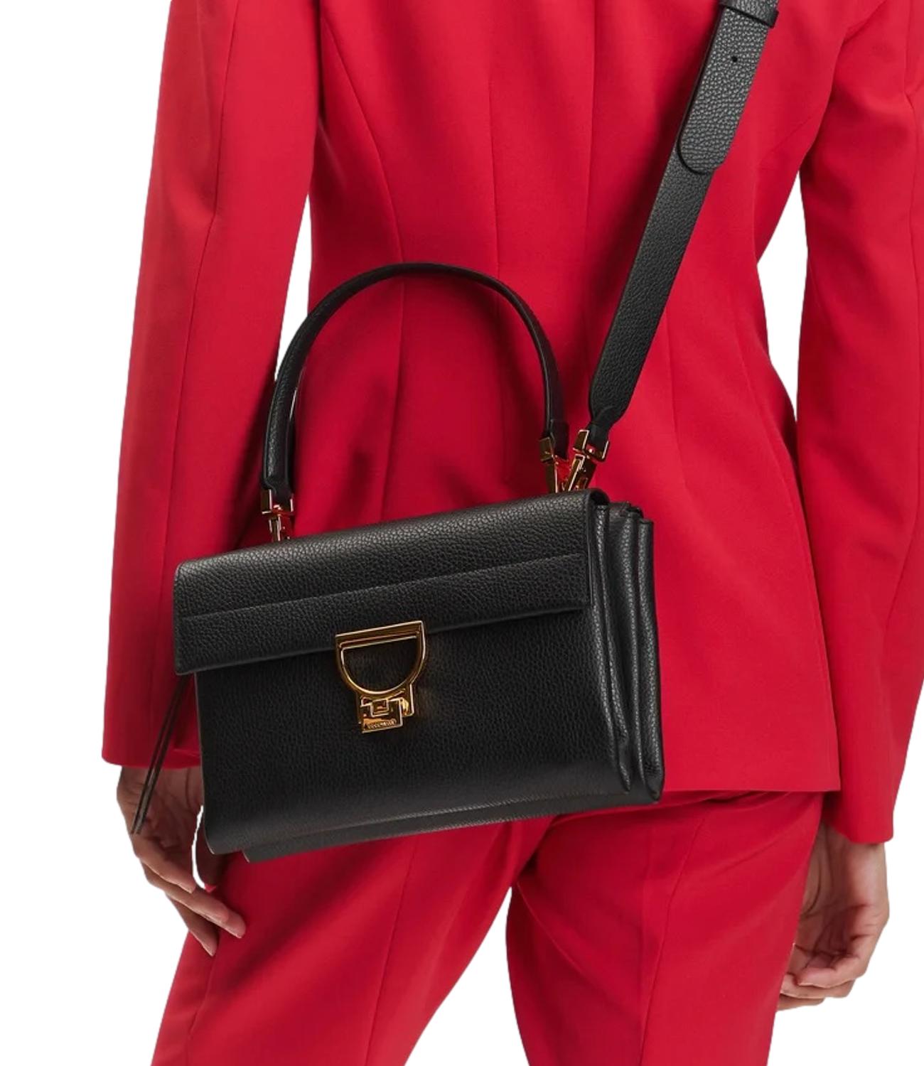 COCCINELLE borsa nera donna
