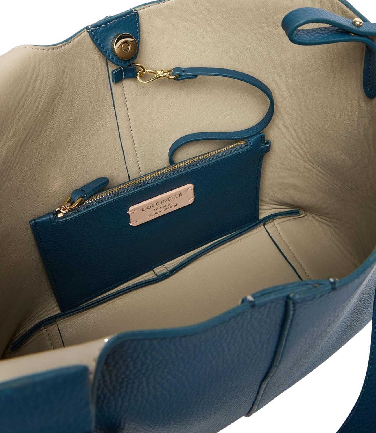 COCCINELLE borsa deep blue donna