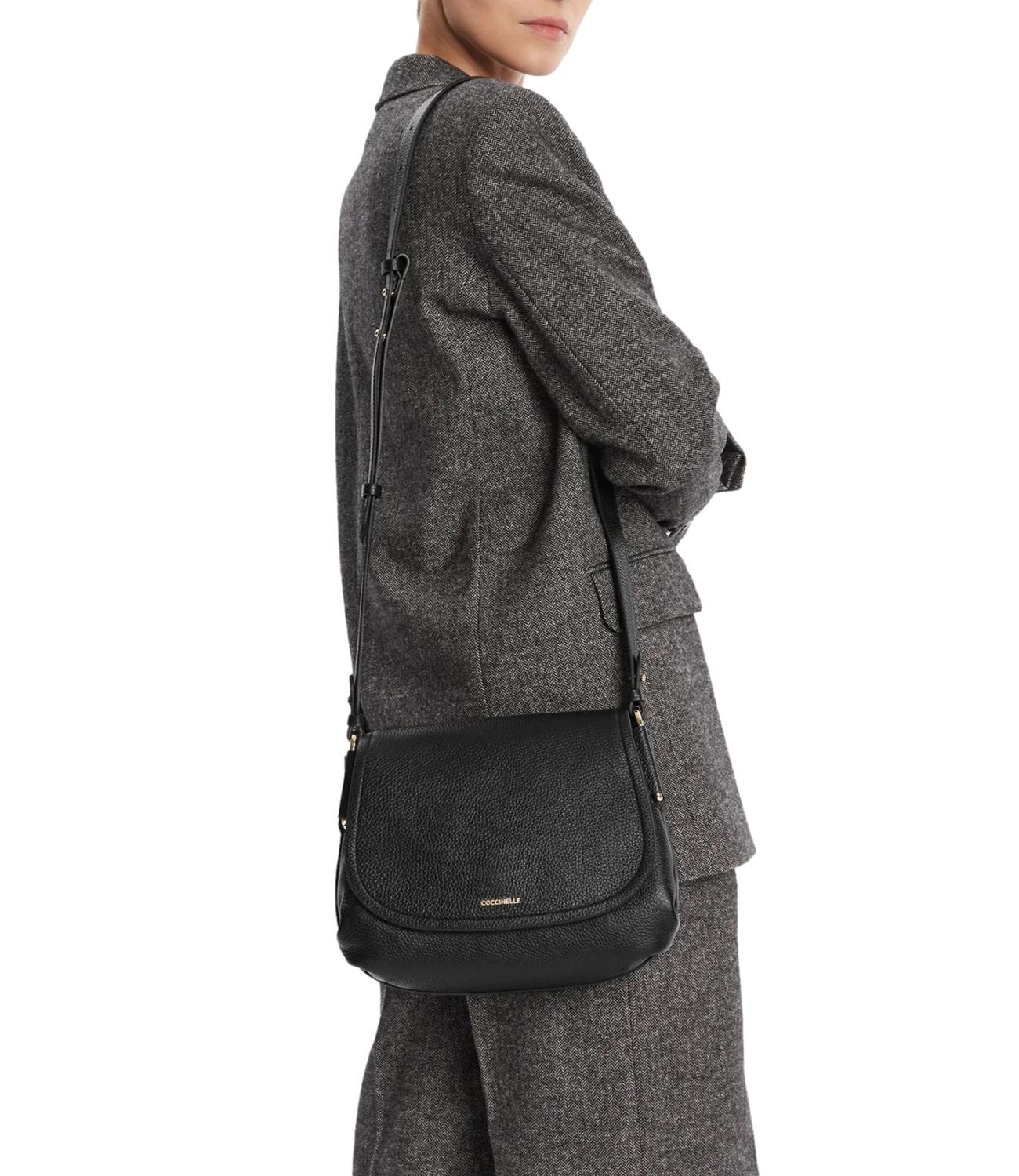 COCCINELLE borsa nera donna