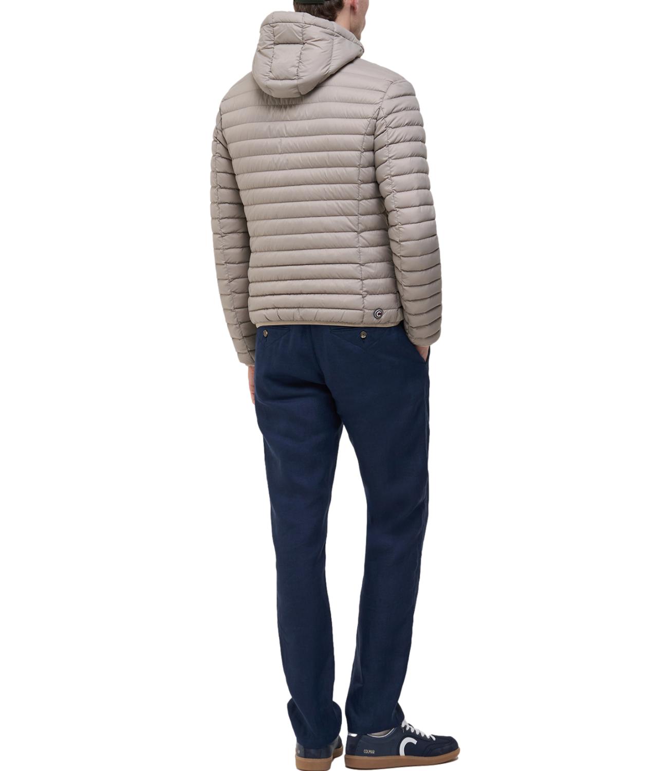 Hoodie Quilted Jacket Natural Down Light Weight Chimpunk ice