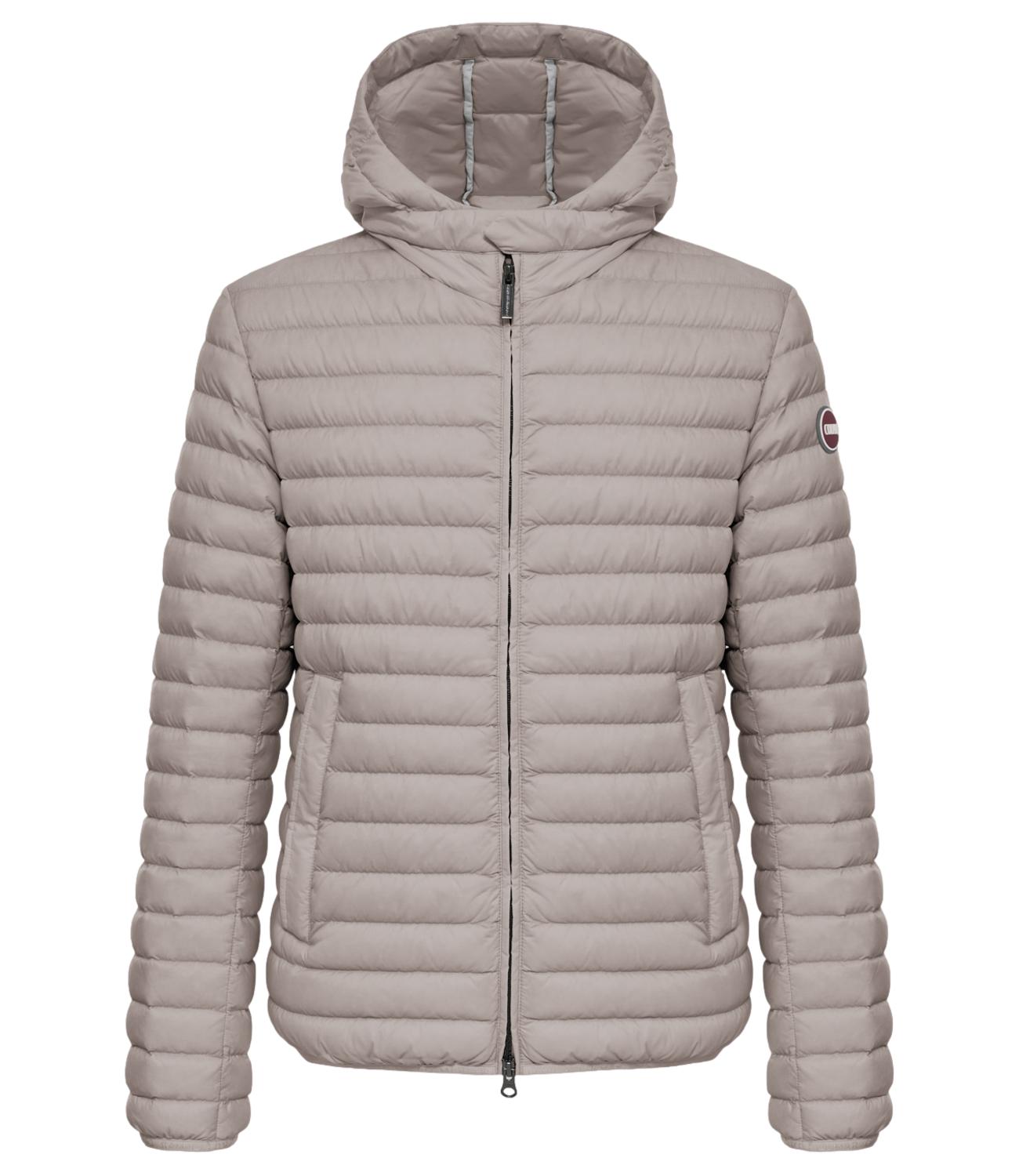 Hoodie Quilted Jacket Natural Down Light Weight Chimpunk ice