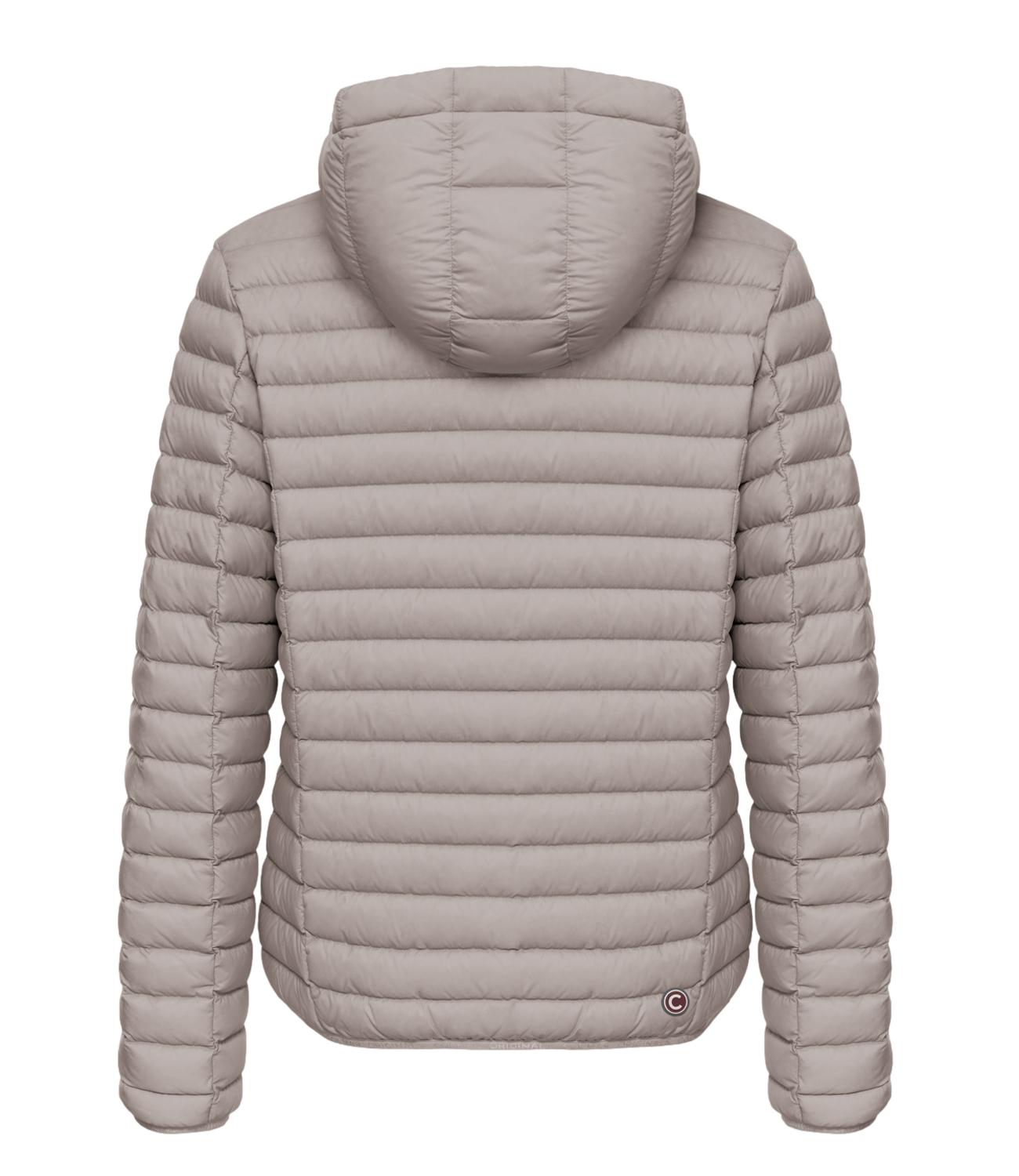 Hoodie Quilted Jacket Natural Down Light Weight Chimpunk ice