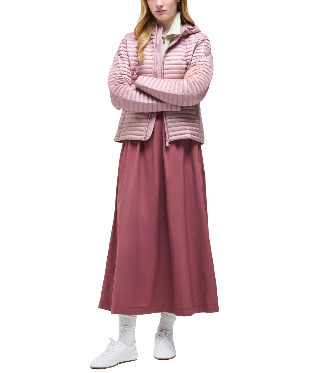 Quilted Jacket With Hood, Natural Down Light Weight