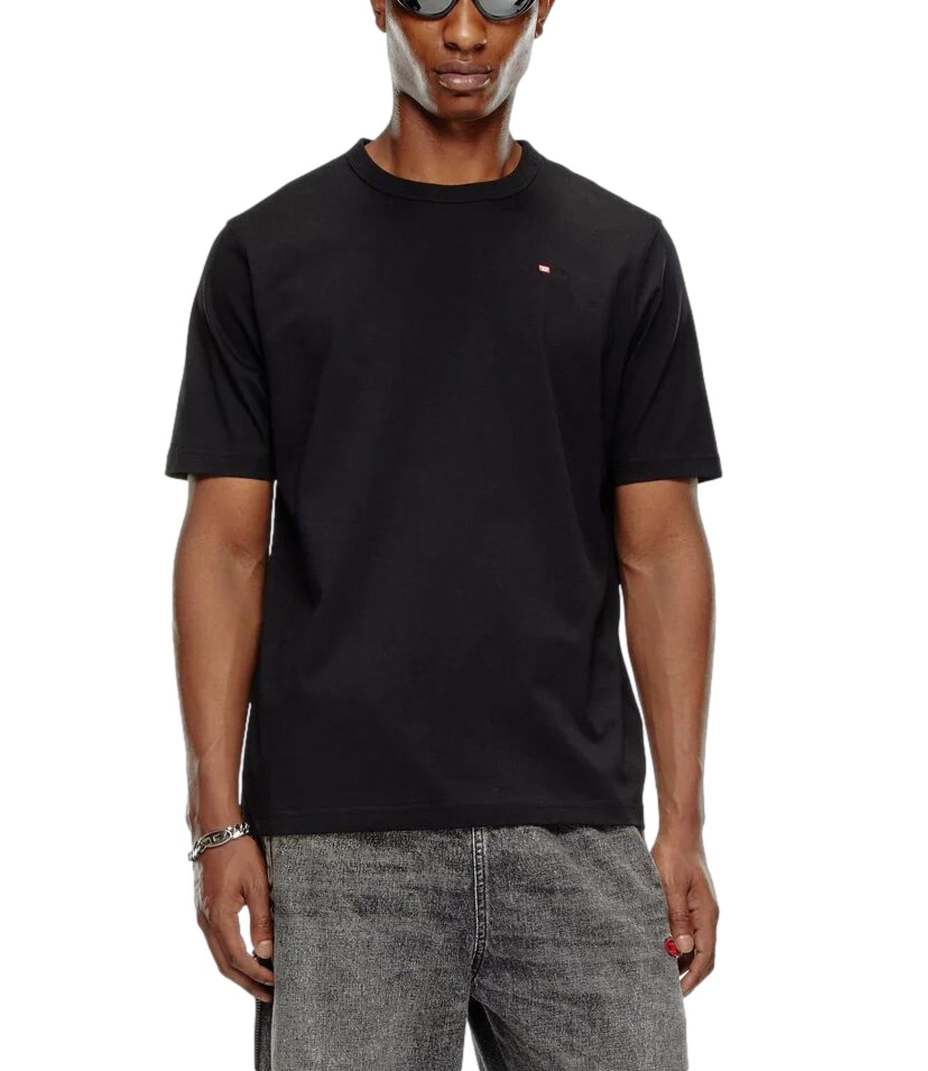 T-Shirt Diesel A20198-0NIAX Uomo - Nero