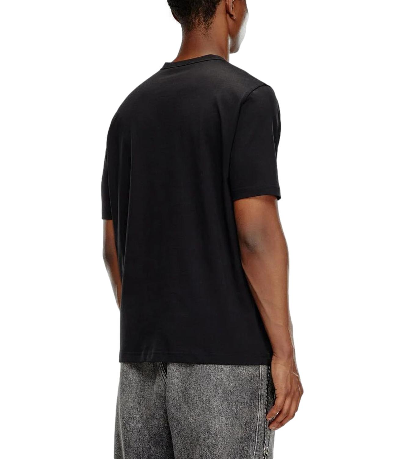 T-Shirt Diesel A20198-0NIAX Uomo - Nero