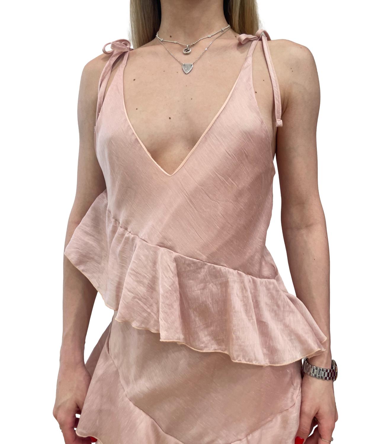 DIXIE abito cipria donna