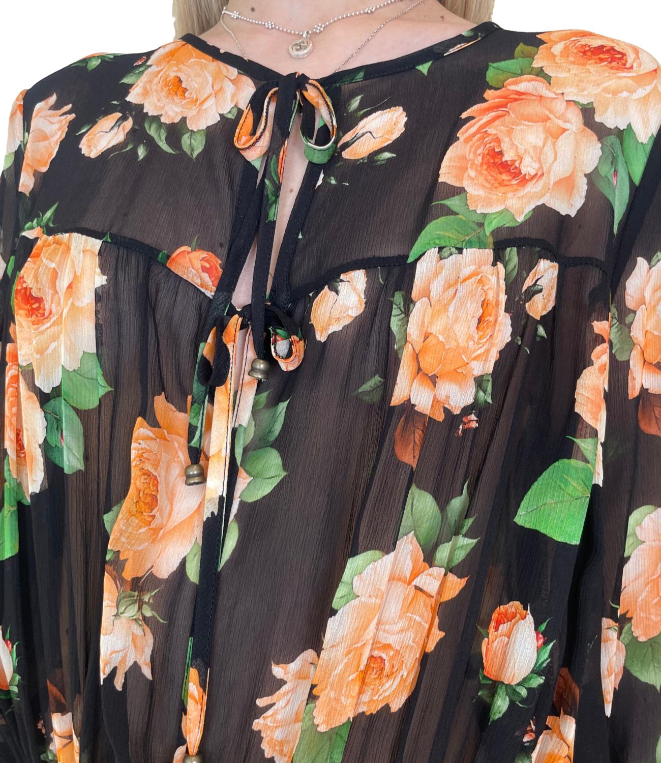 Dixie Abito Nero Donna
