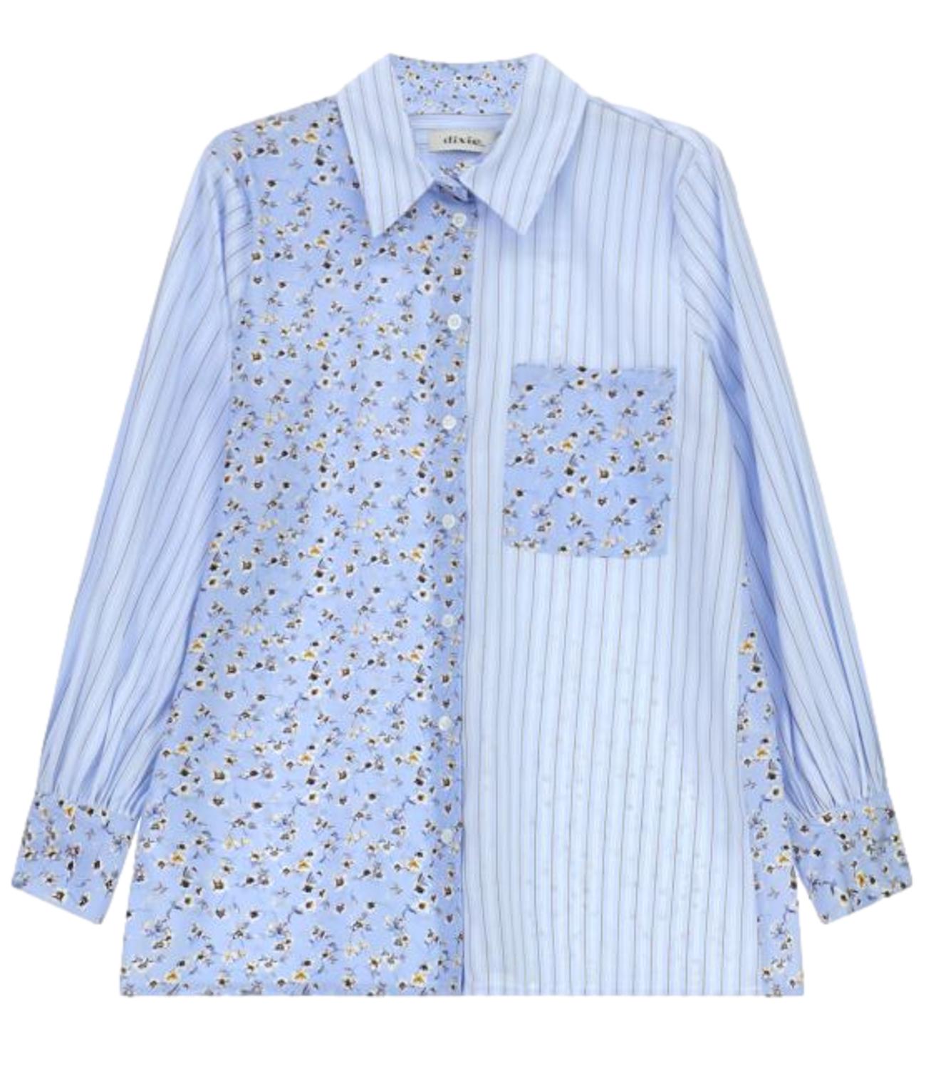 Dixie Camicia Azzurro Donna