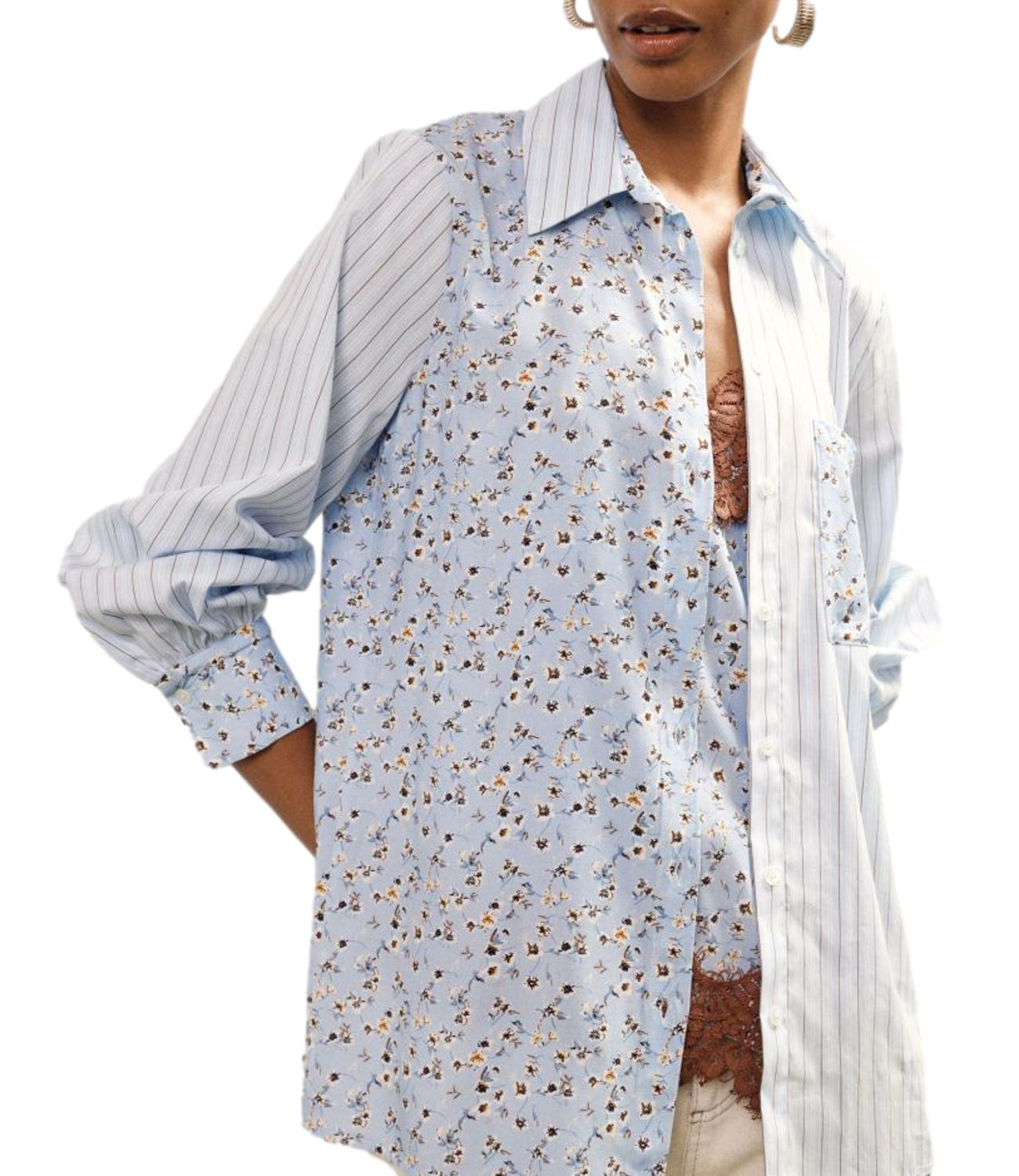 Dixie Camicia Azzurro Donna