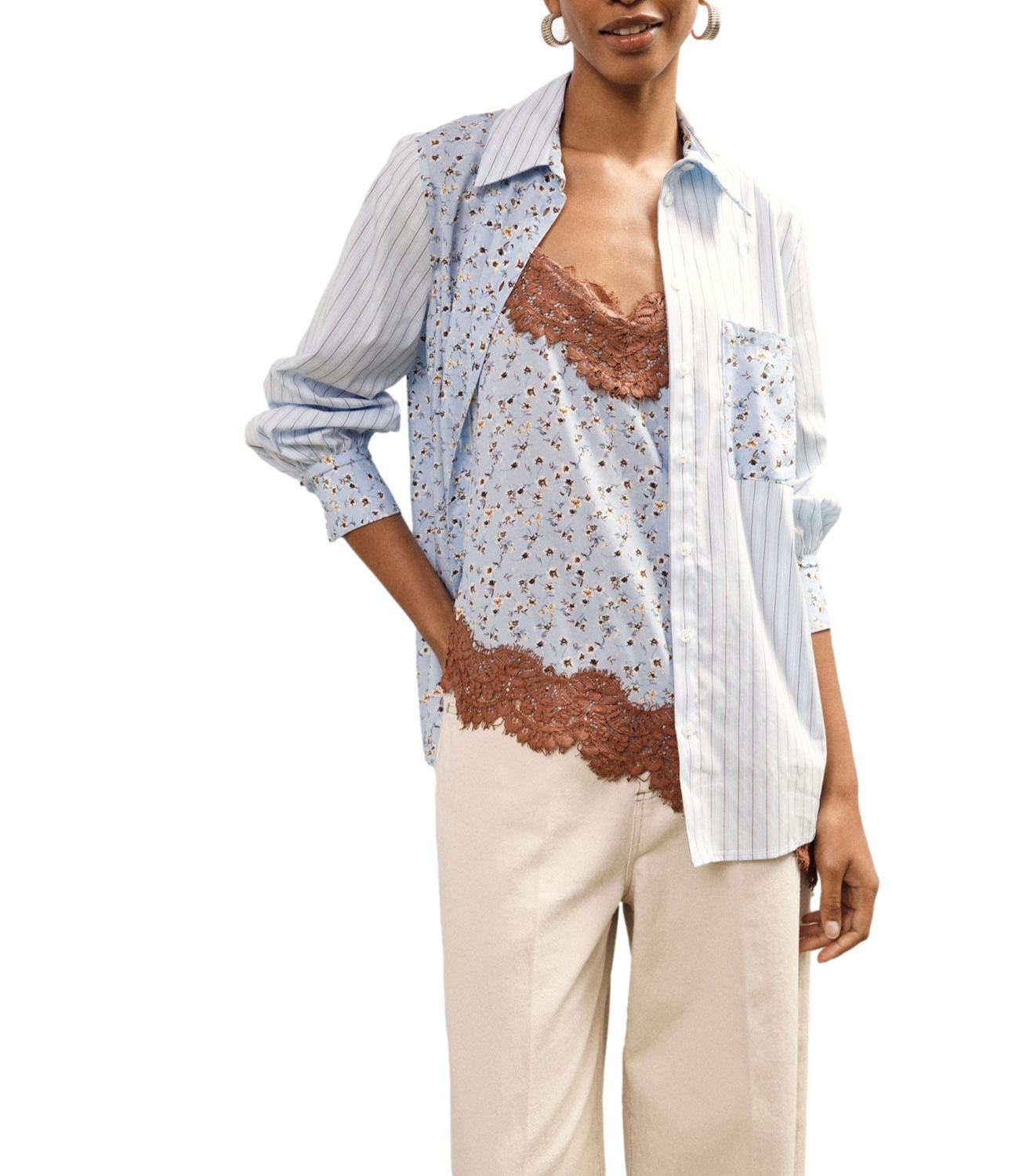 Dixie Camicia Azzurro Donna