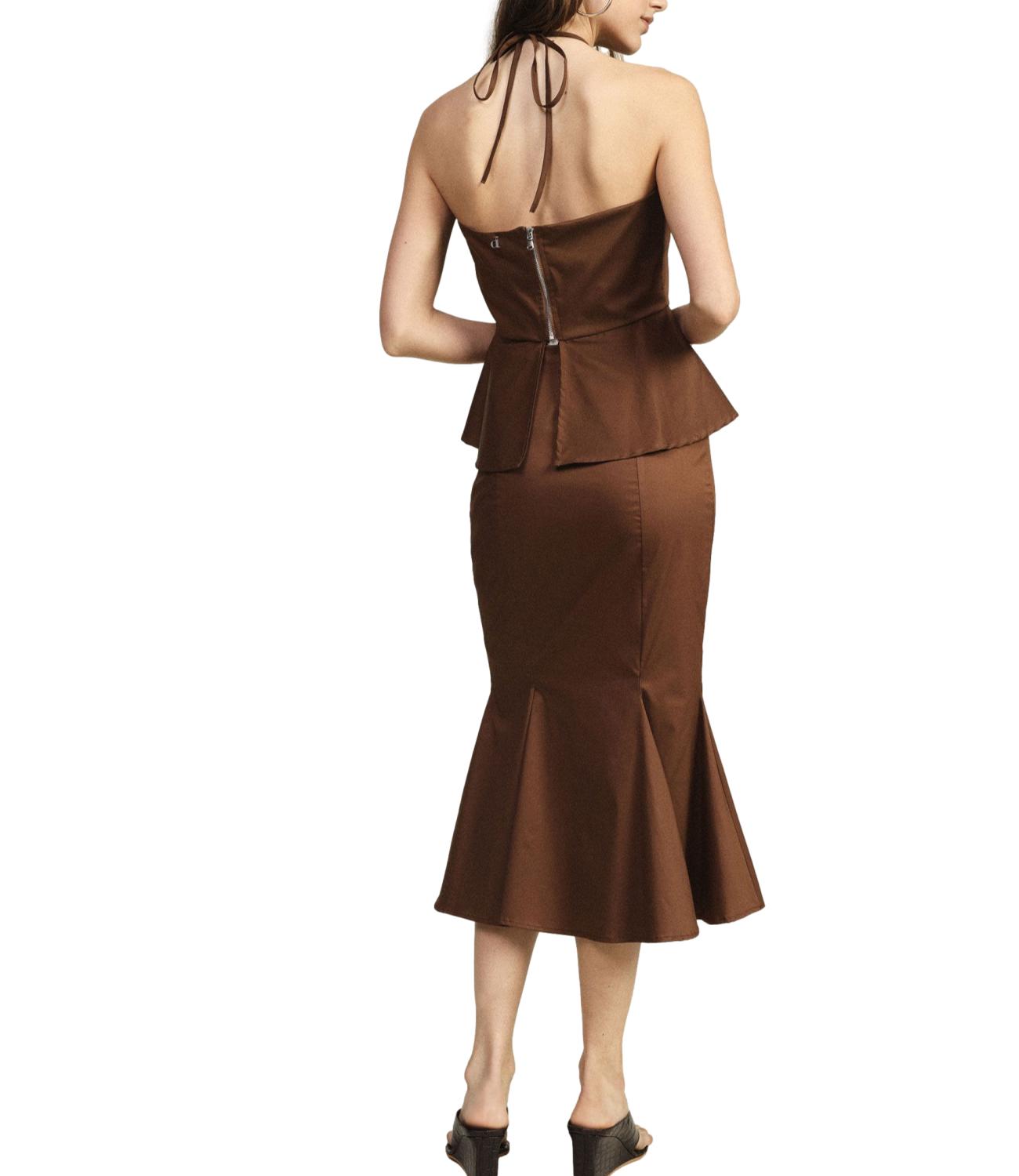 Dixie Gonna Cognac Donna