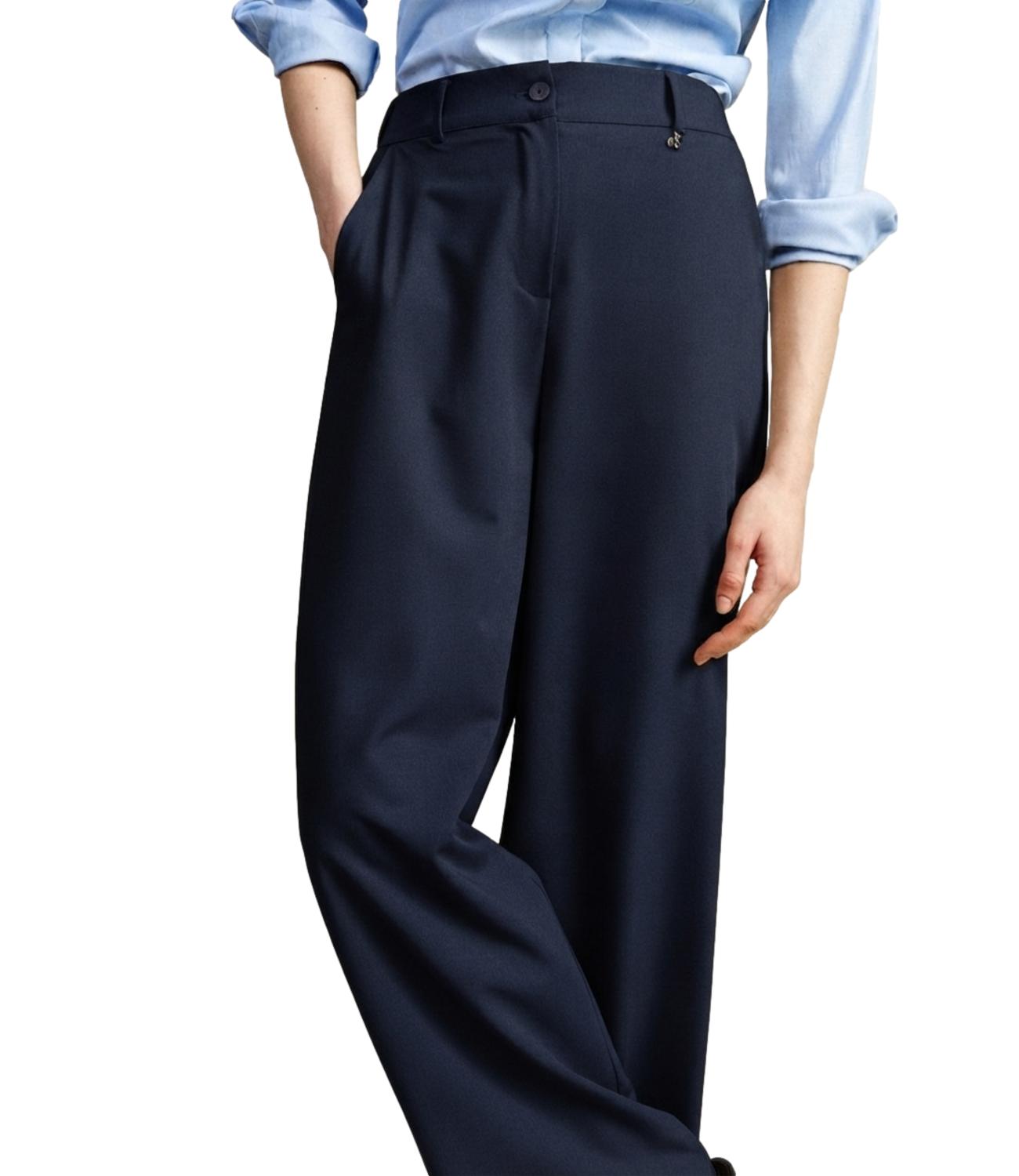 Dixie Pantalone Palazzo Blu Donna