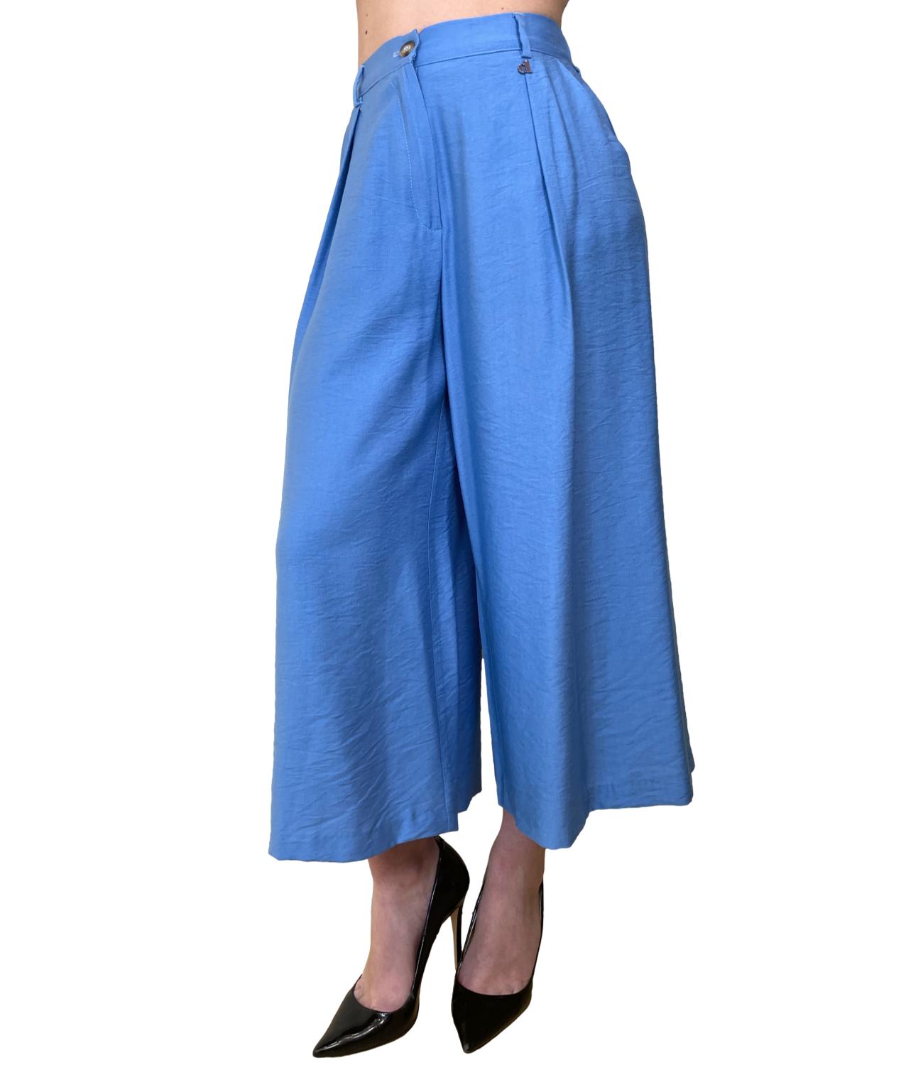 Dixie Pantalone Celeste Donna
