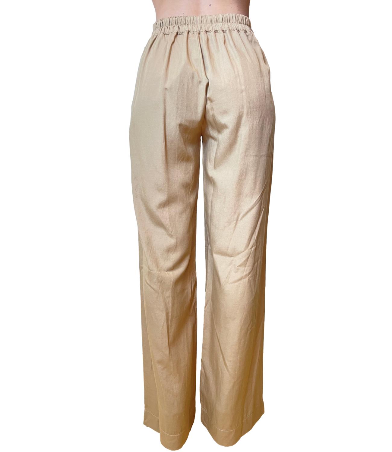 Dixie Pantalone Camel Donna