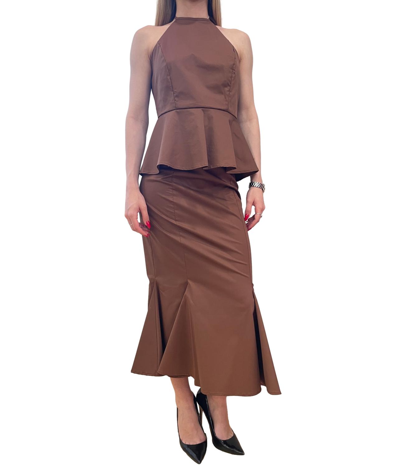 Dixie Top Cognac Donna