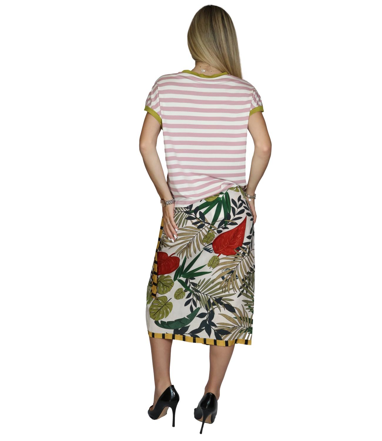 T-Shirt Dixie T262A154 Donna - Lime