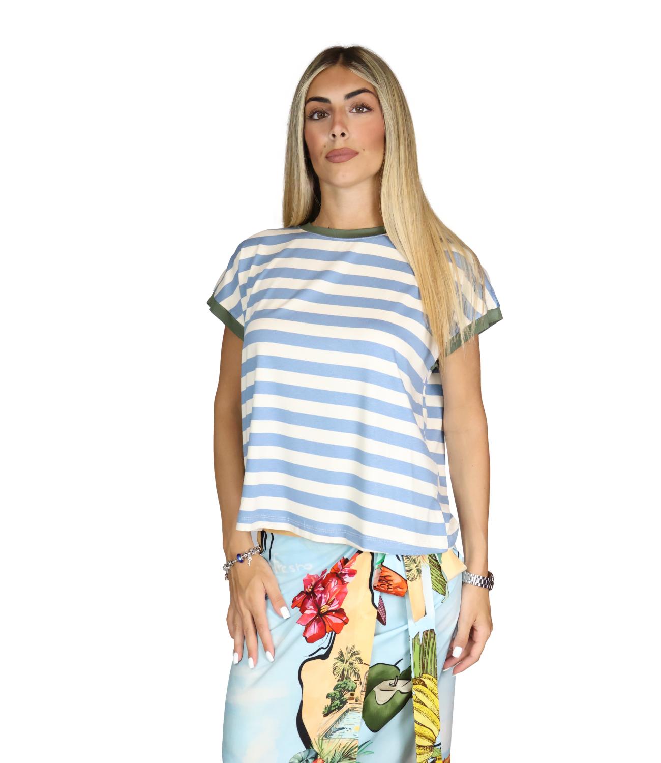 T-Shirt Dixie T262A154 Donna - Army