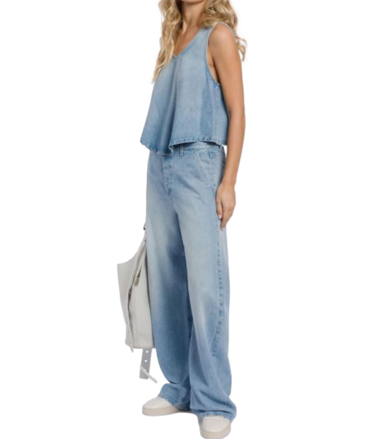 Top Donna Blu
