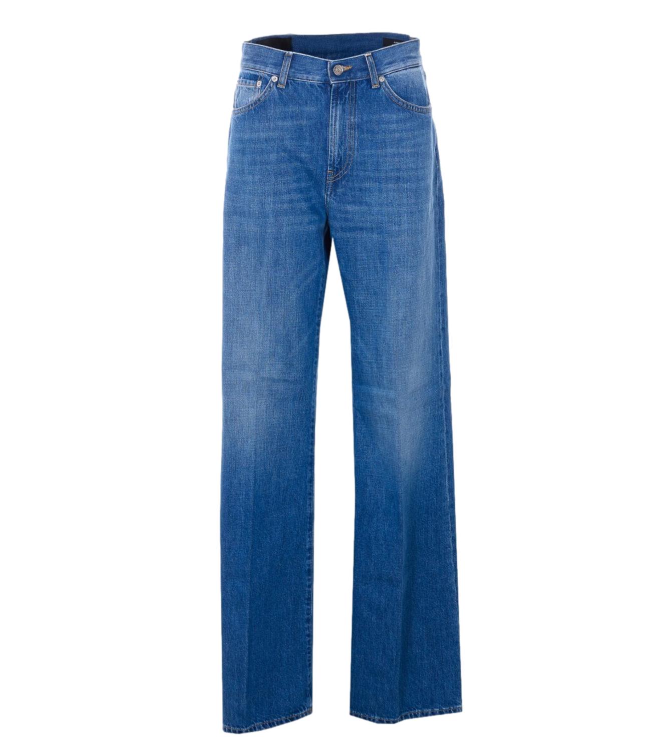 Jeans Dondup DP619DFE286DMR3DD Donna - Blu