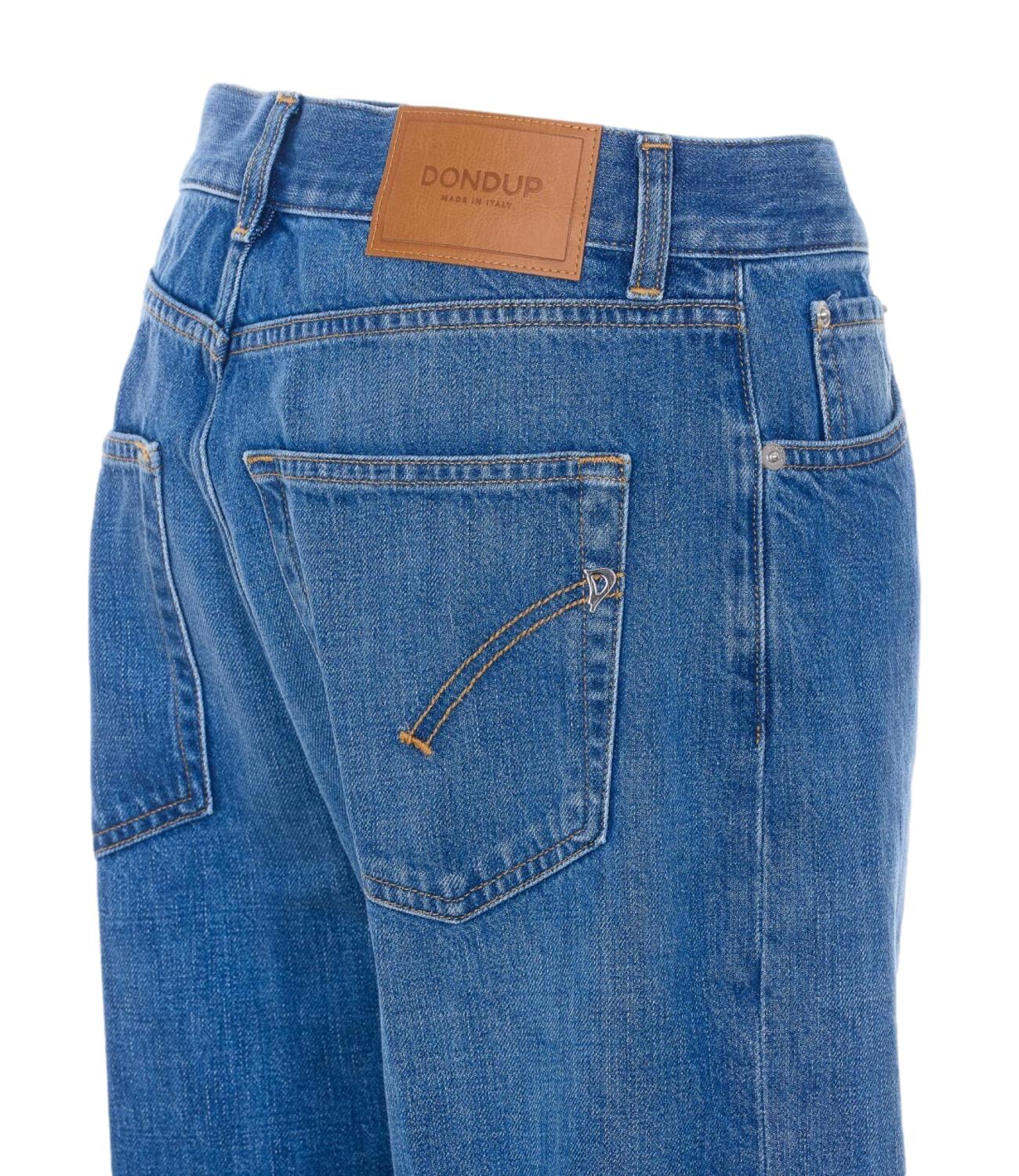 Jeans Dondup DP619DFE286DMR3DD Donna - Blu