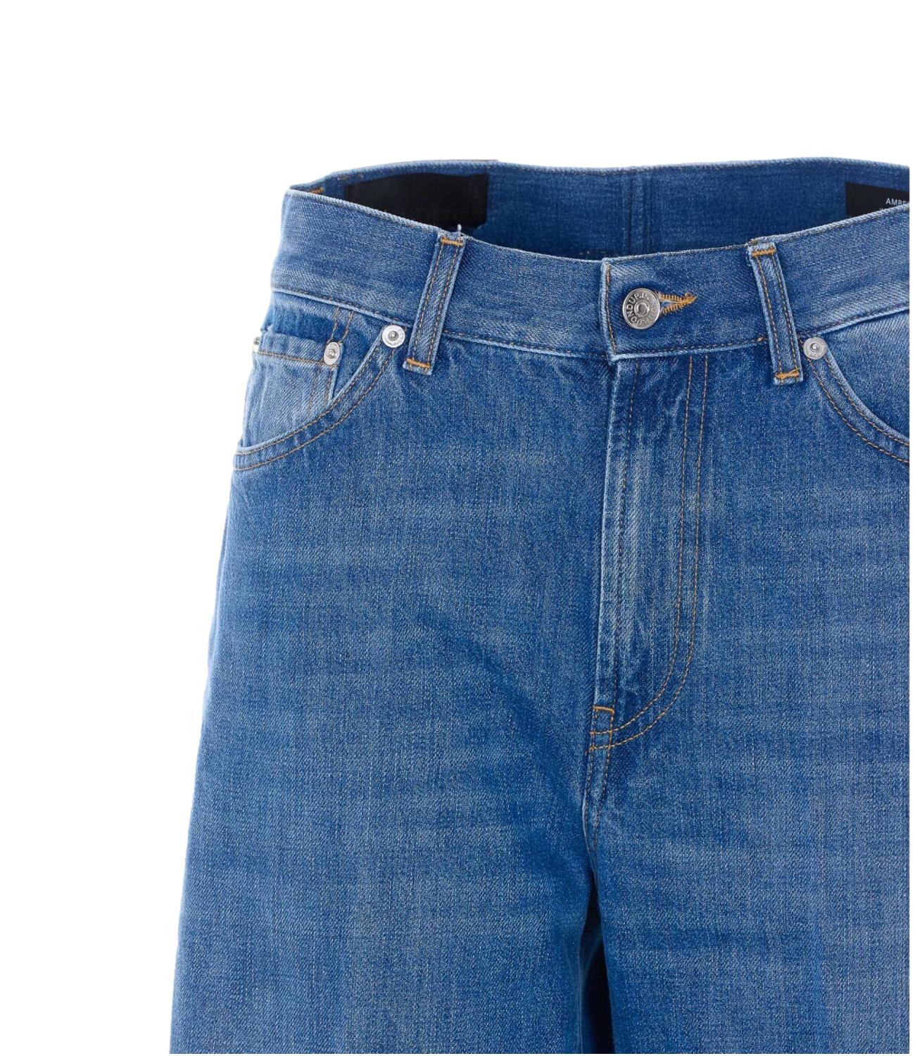 Jeans Dondup DP619DFE286DMR3DD Donna - Blu