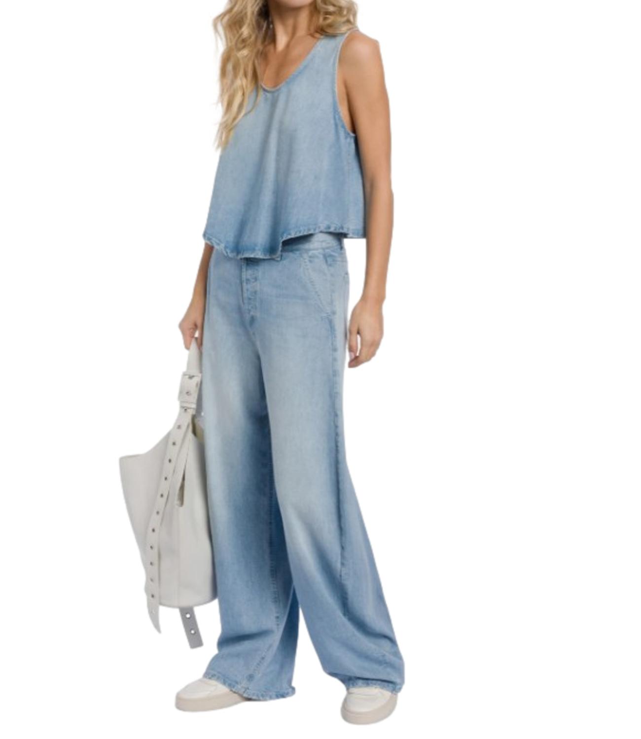 Pantalone Alek denim chiaro