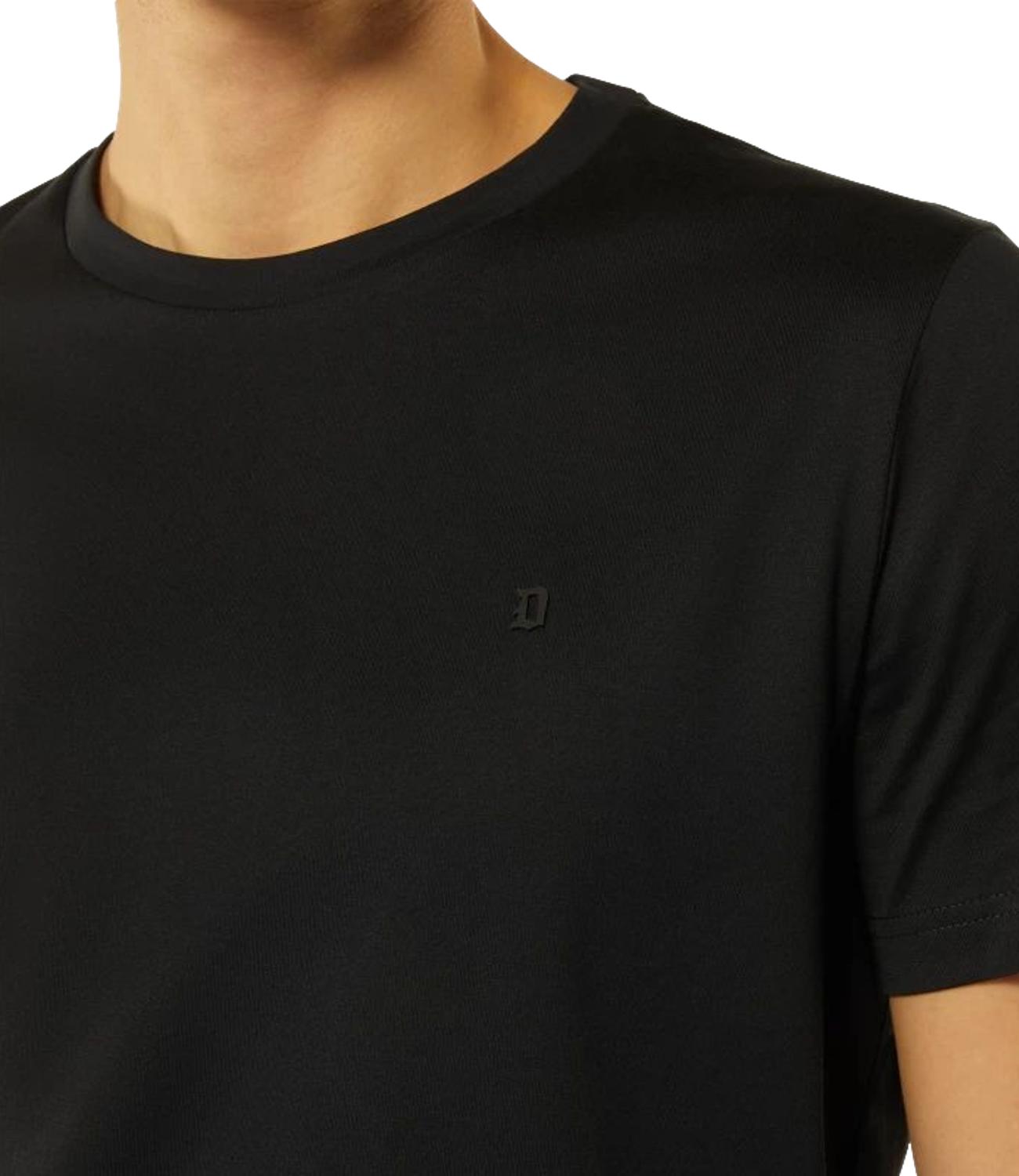 T-Shirt Dondup US198JF0271UZL4DU Uomo - Nero