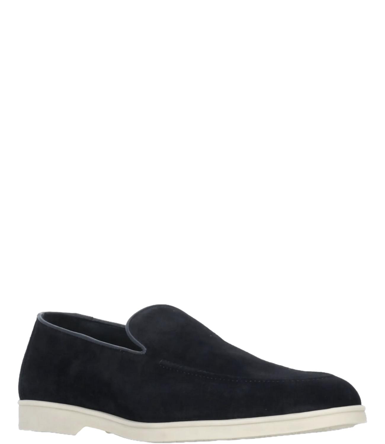 Slip on blu uomo vaschetta