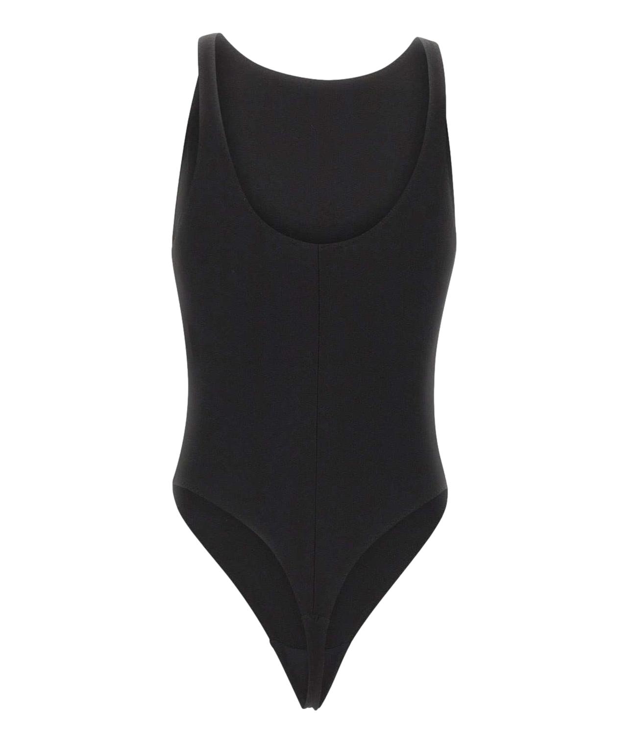 Body nero elasticizzato