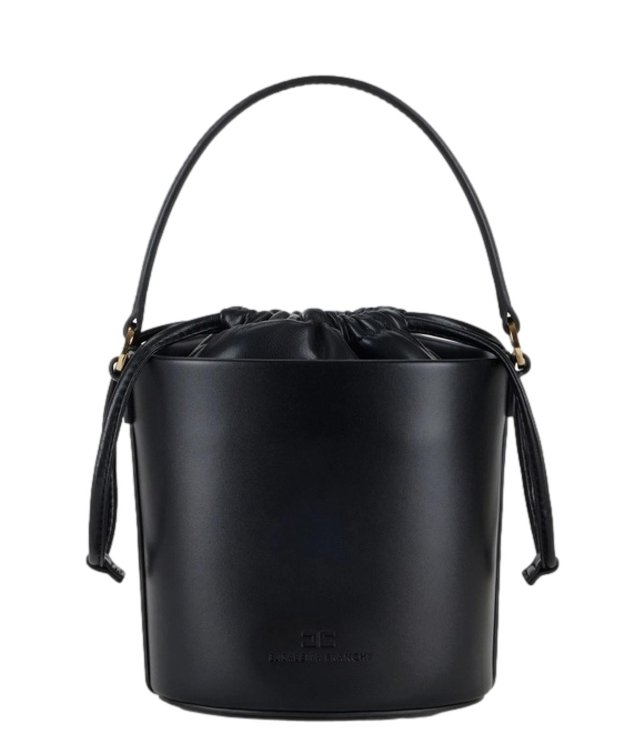 EF Borsa a secchiello nero donna