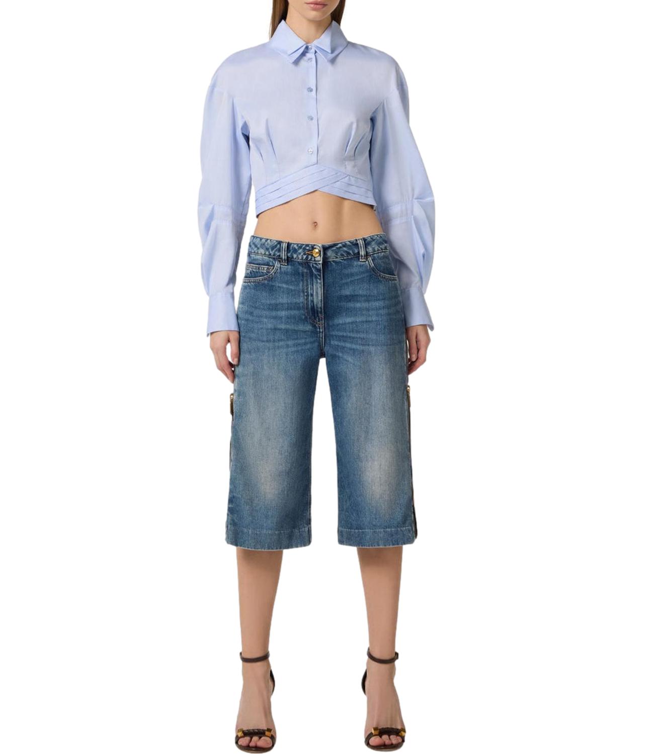 Emme Marella Camicia BEA Blu Denim Donna