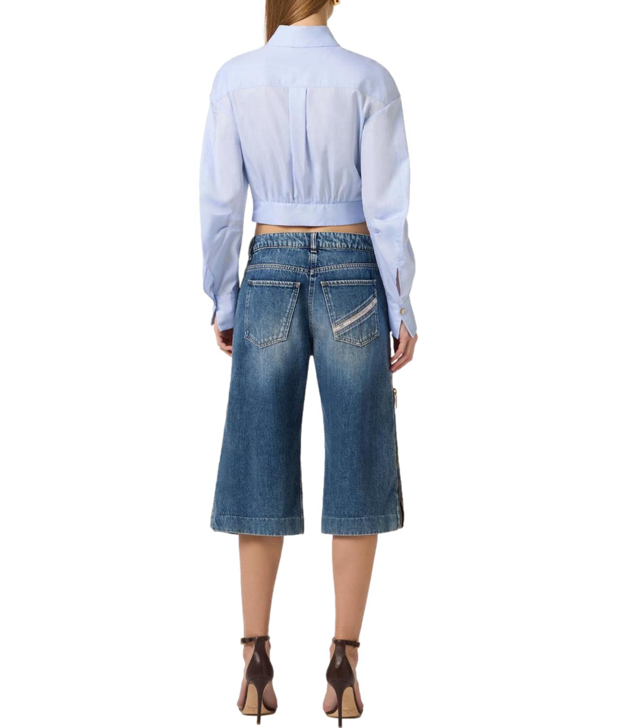 Emme Marella Camicia BEA Blu Denim Donna