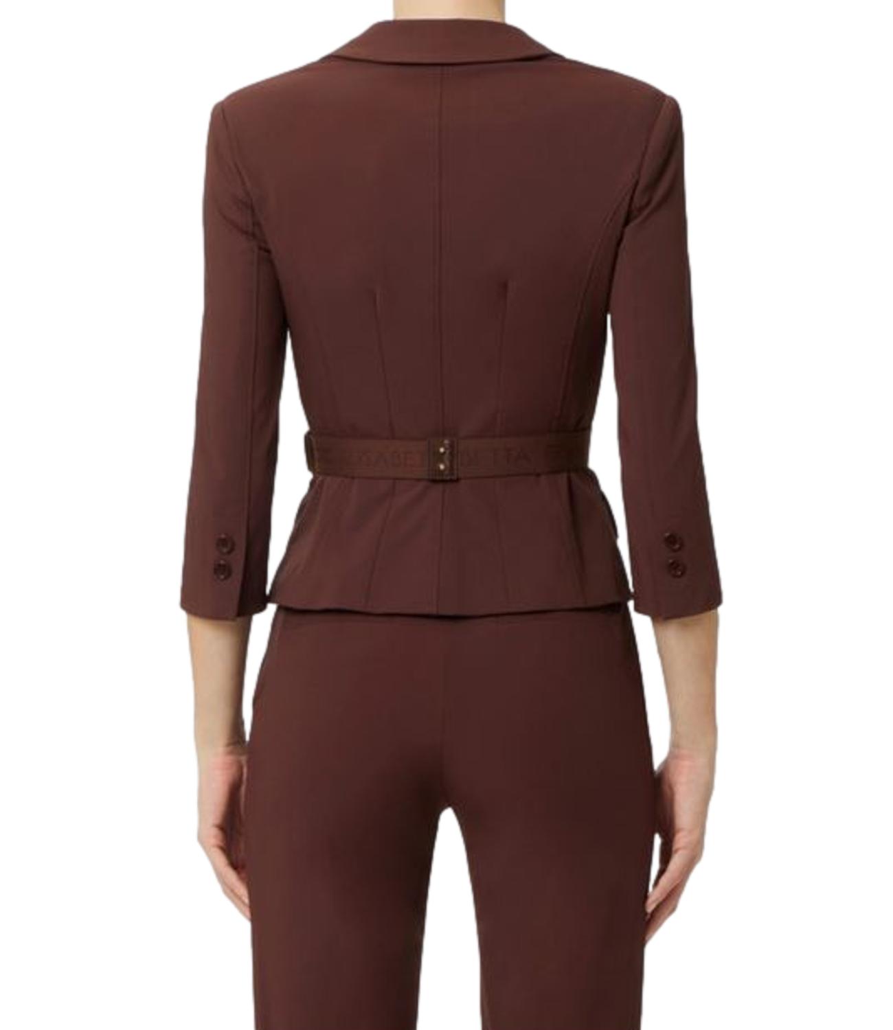 Elisabetta Franchi Giacca Cacao Donna