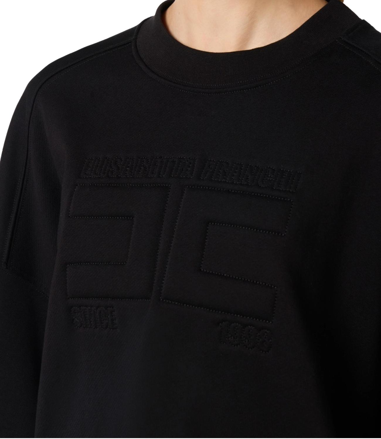 EF Maglia nero donna logo