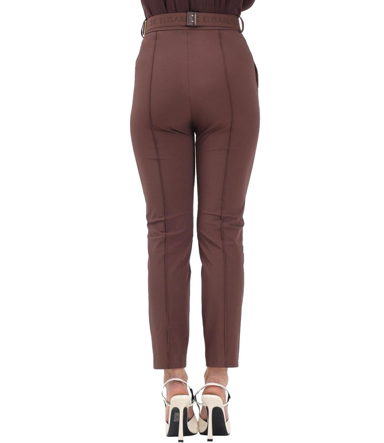 Pantalone marrone slim