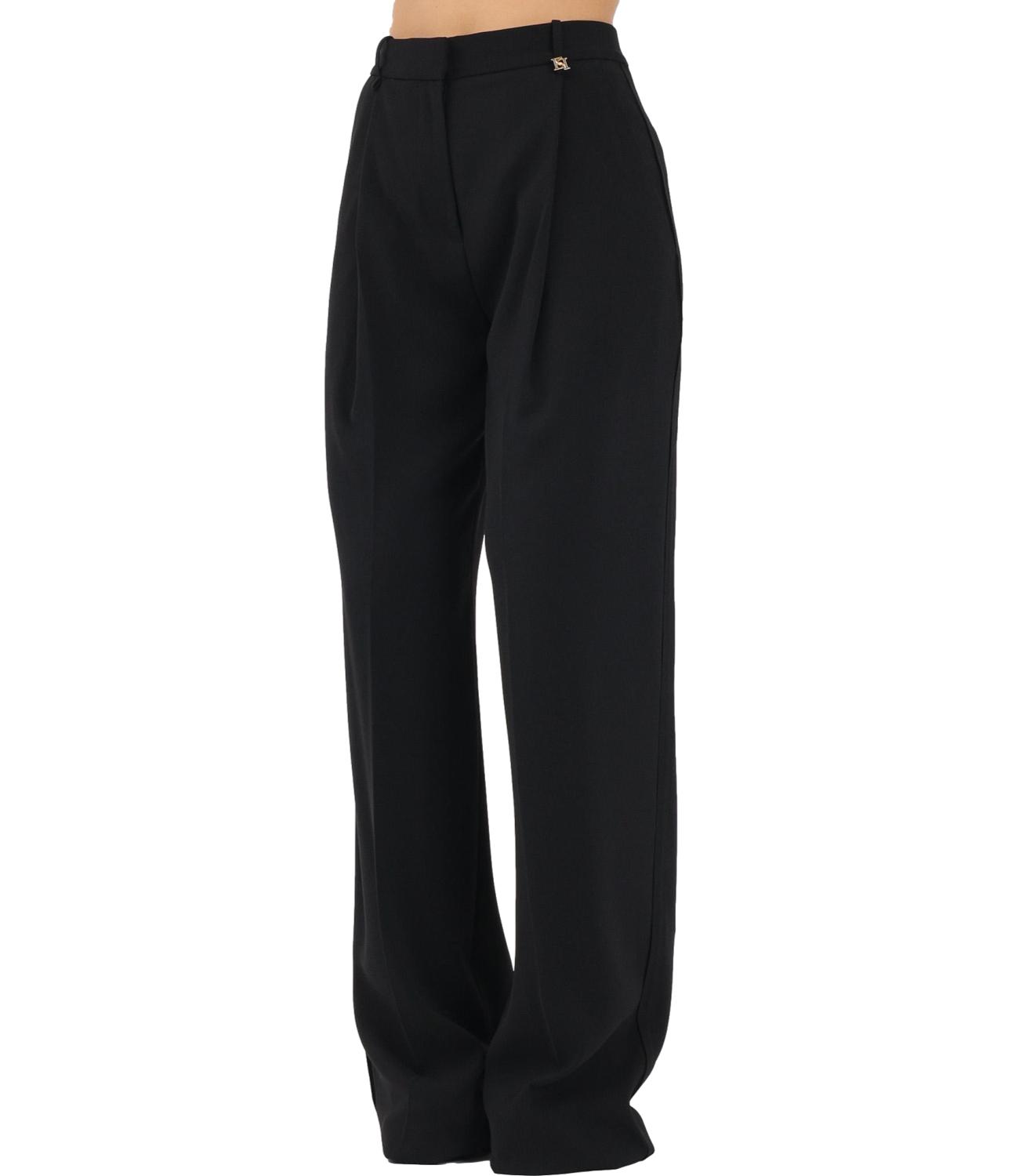 Pantalone nero largo donna