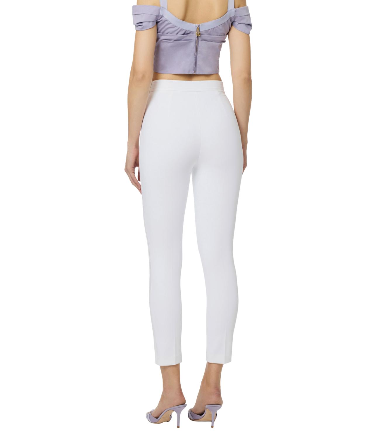 Ef pantalone avorio donna