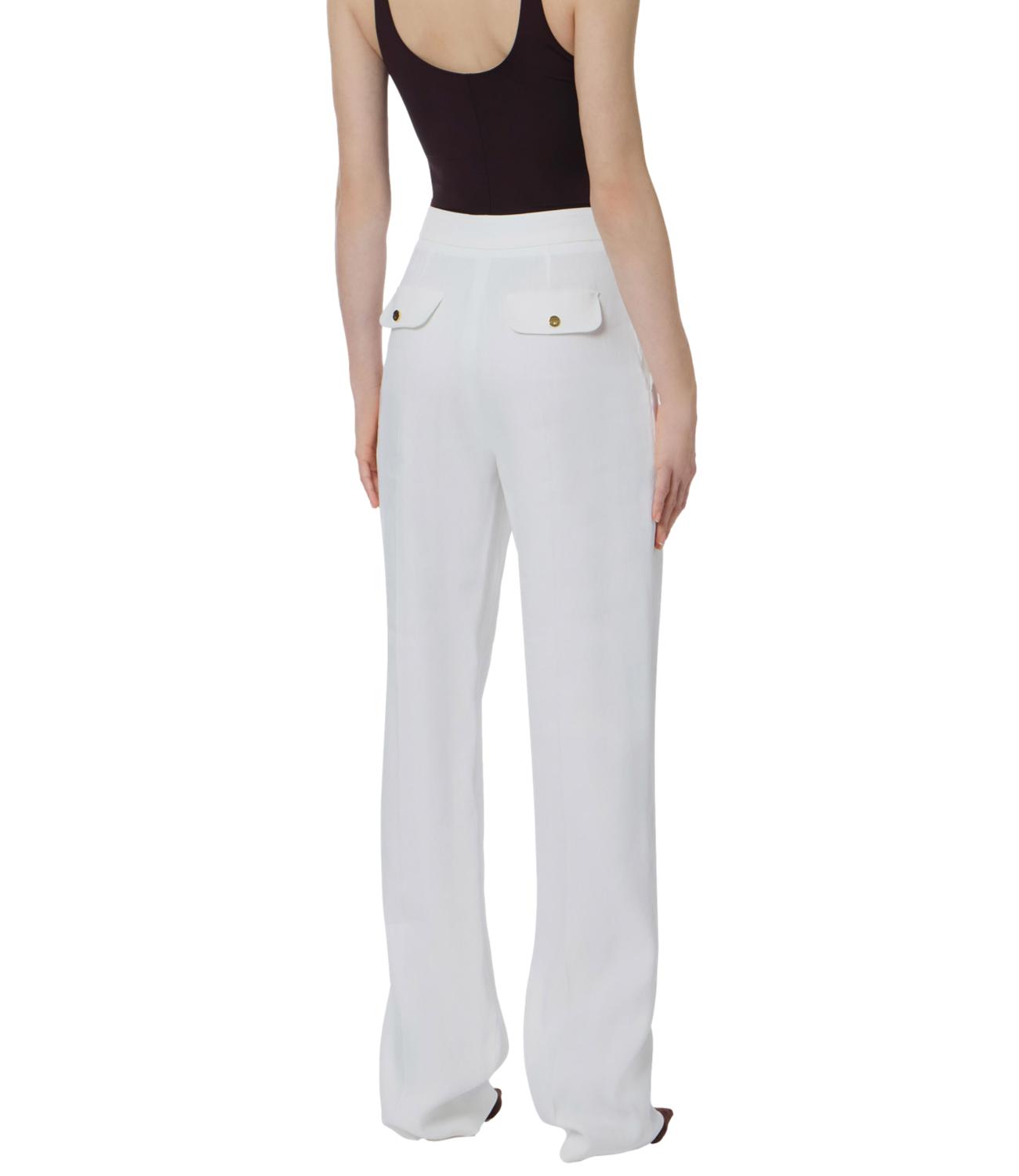 Ef pantalone avorio donna