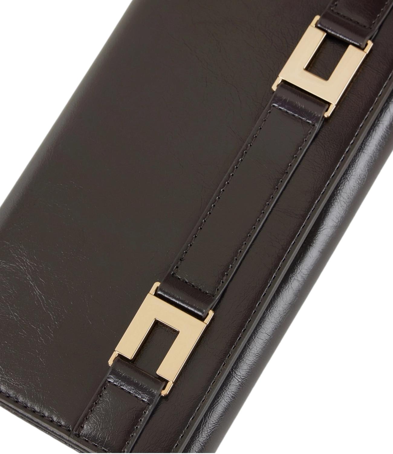 EF Portafoglio marrone cioccolato donna