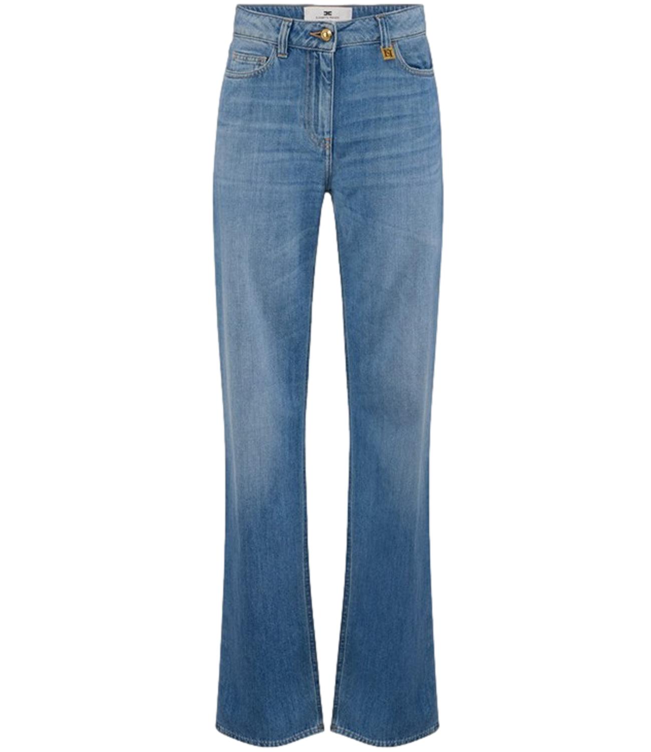 Elisabetta Franchi Jeans Light Blue Donna