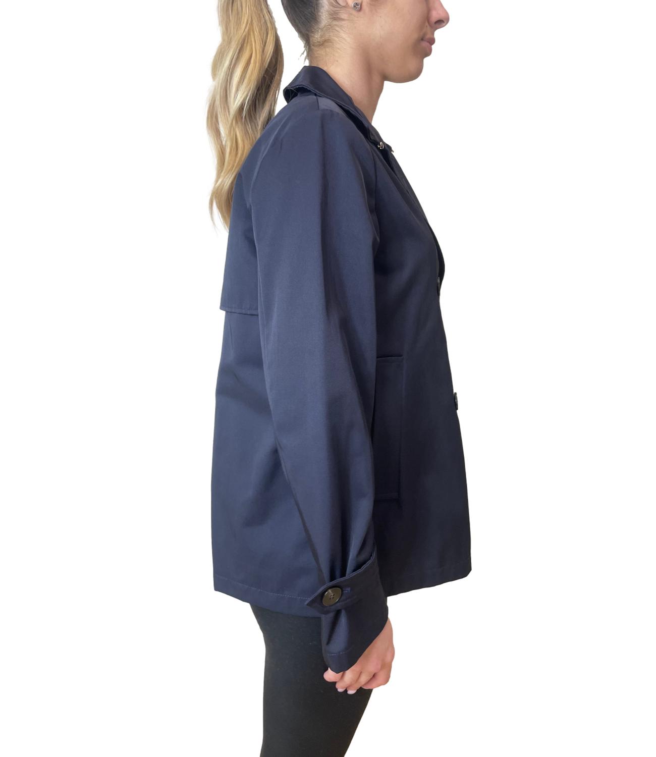 Emme Marella Trench Emmpelota Blu Donna