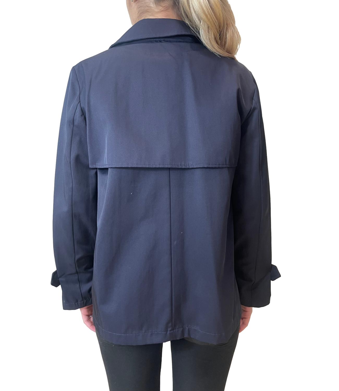 Emme Marella Trench Emmpelota Blu Donna