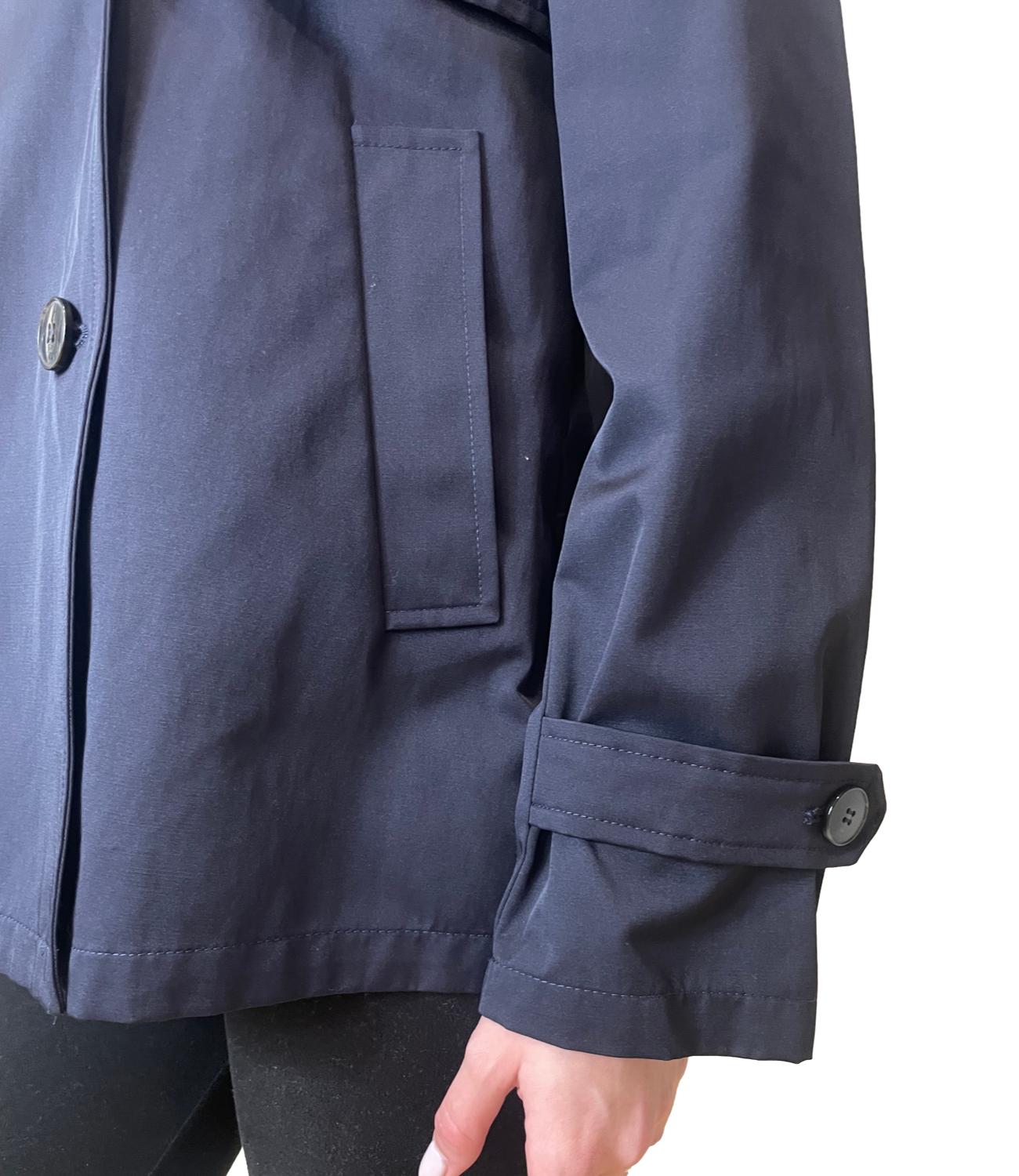 Emme Marella Trench Emmpelota Blu Donna