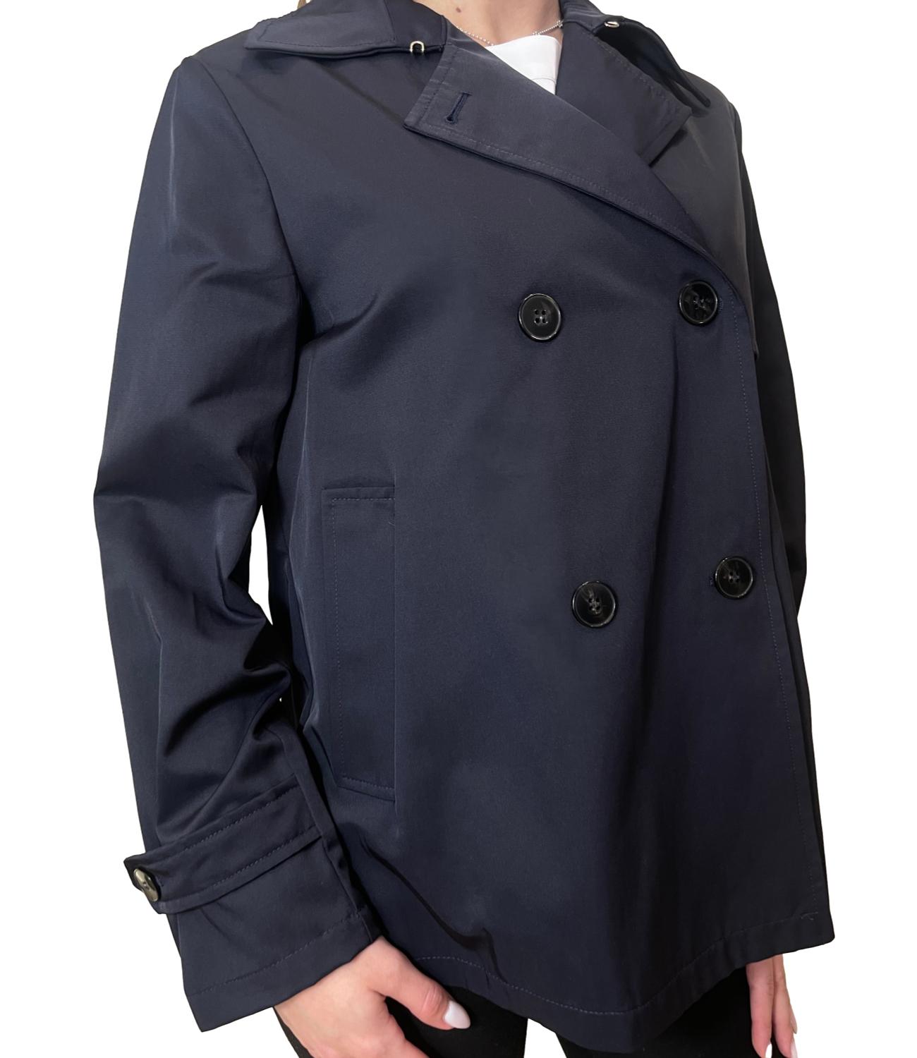 Emme Marella Trench Emmpelota Blu Donna