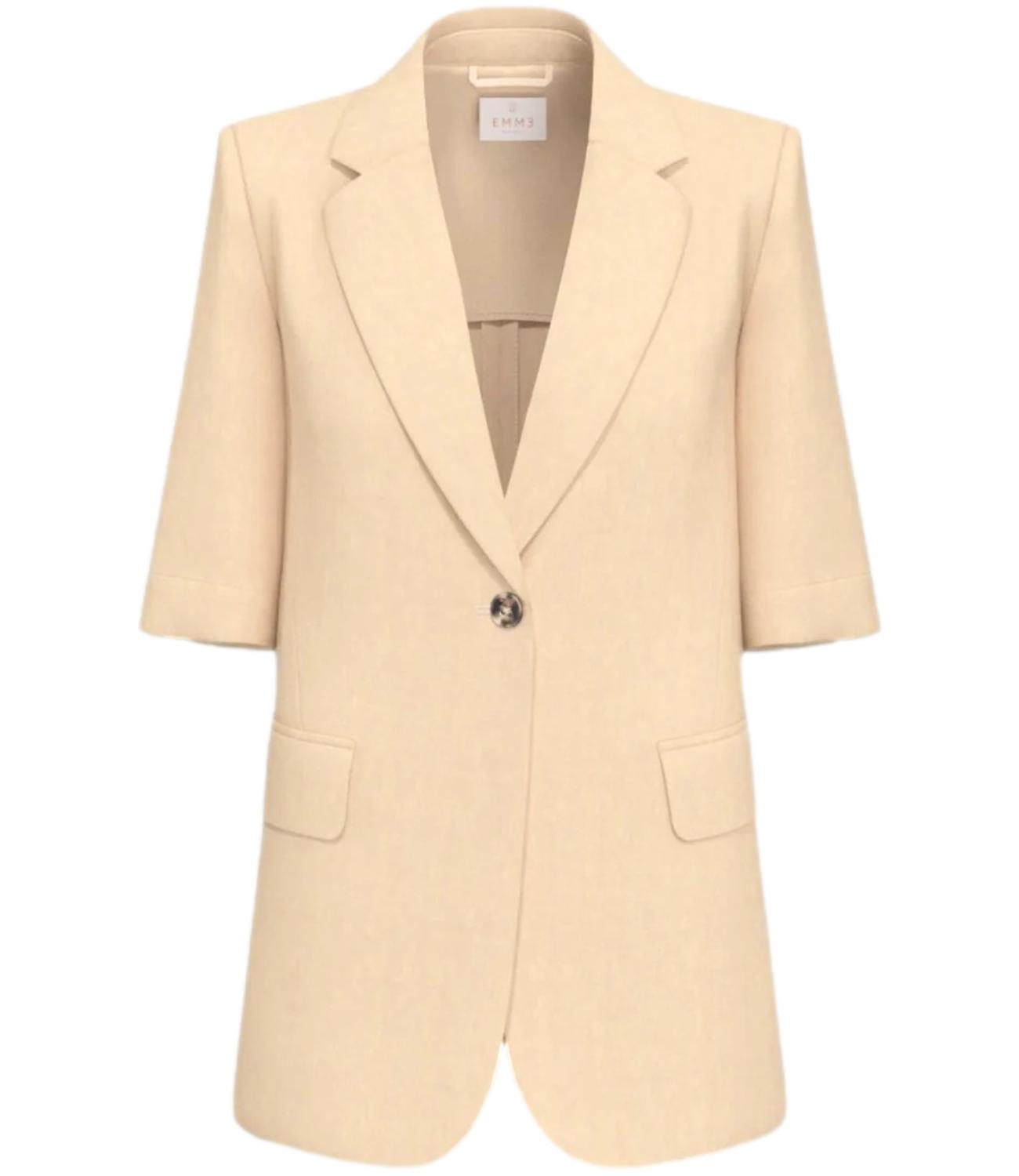 Emme Marella Giacca Emmcorone Beige Donna