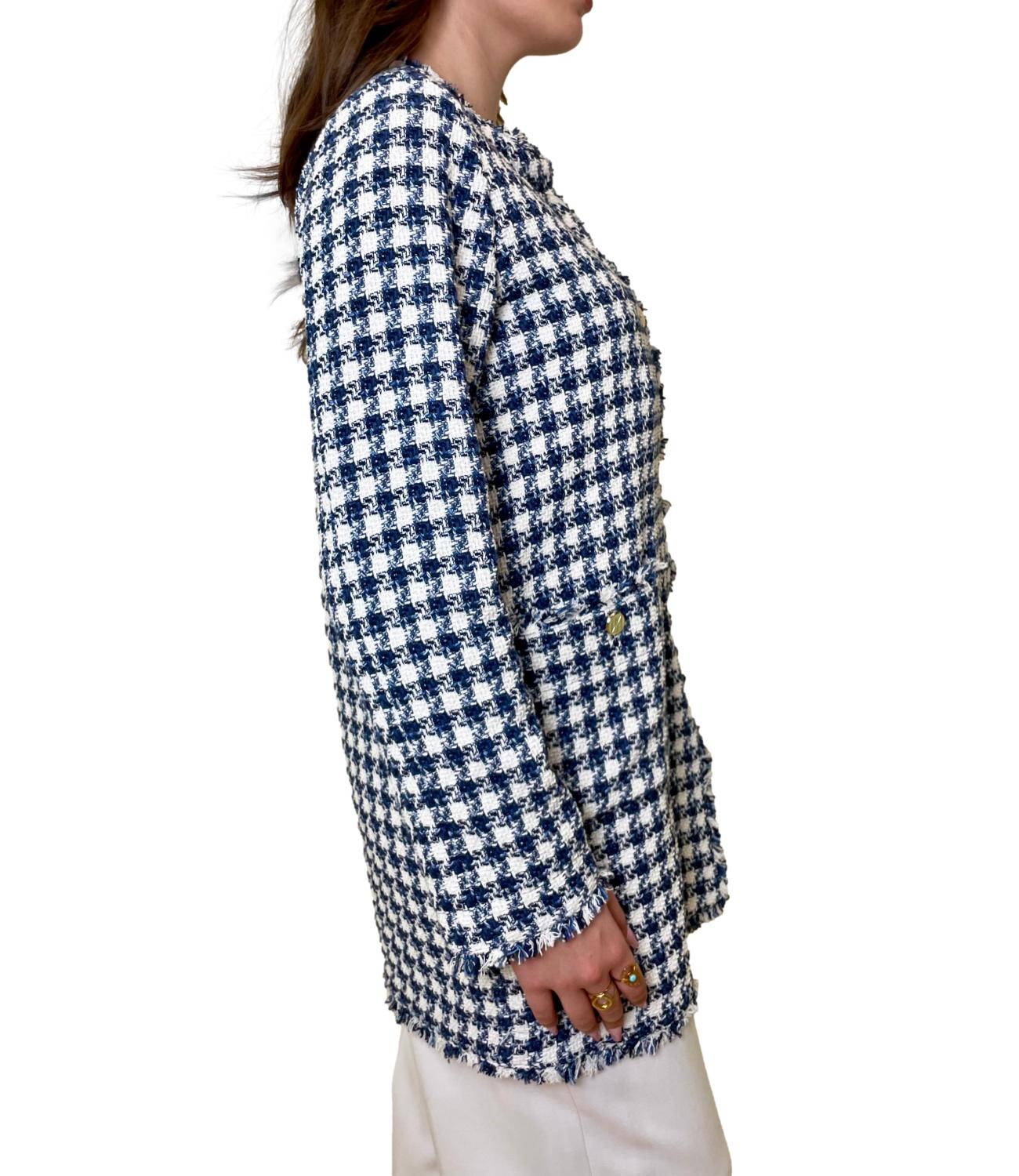 Kontatto Giacca Pizzo Burro Donna